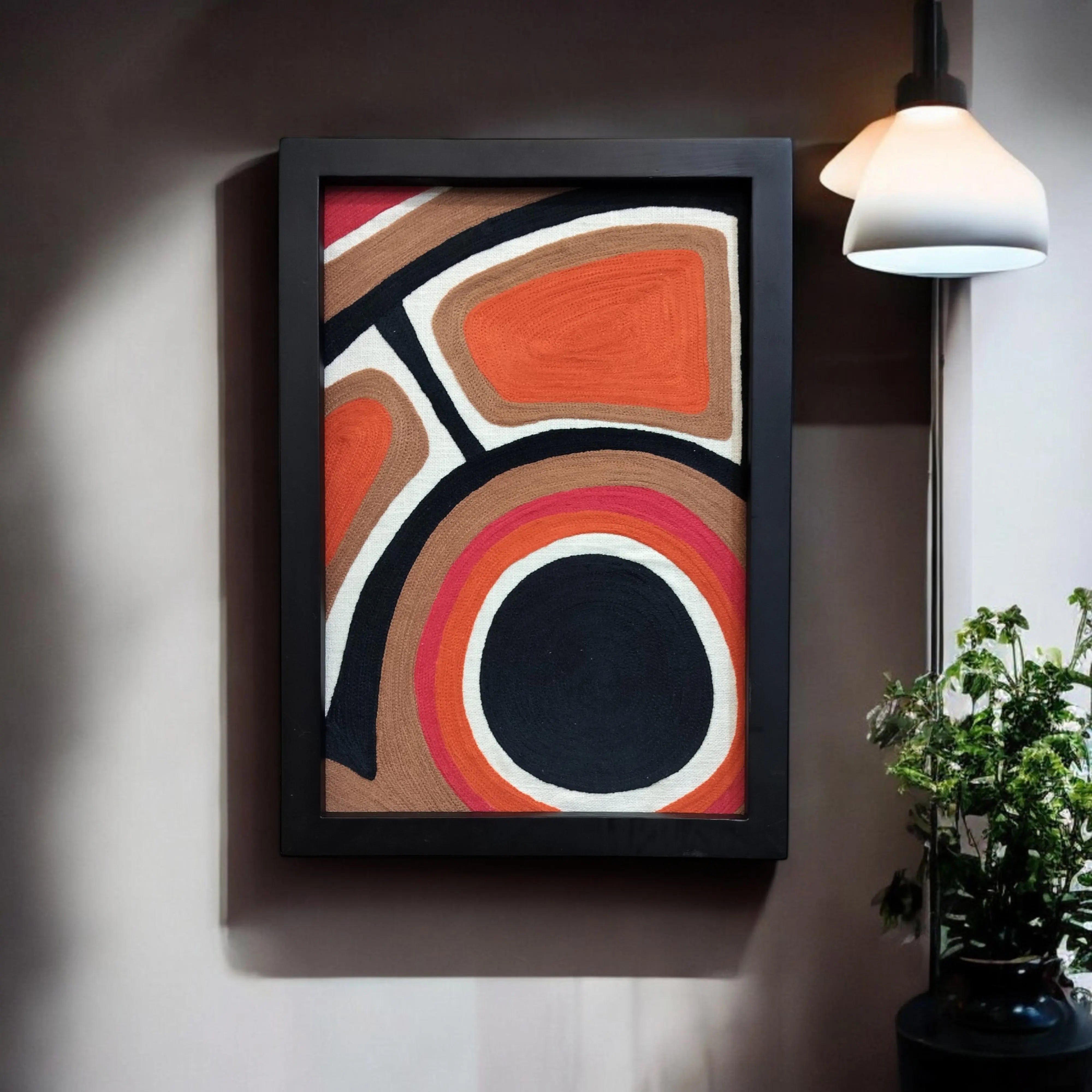 OMAYAhome  Daisy Pattern Wall Art House of Omaya