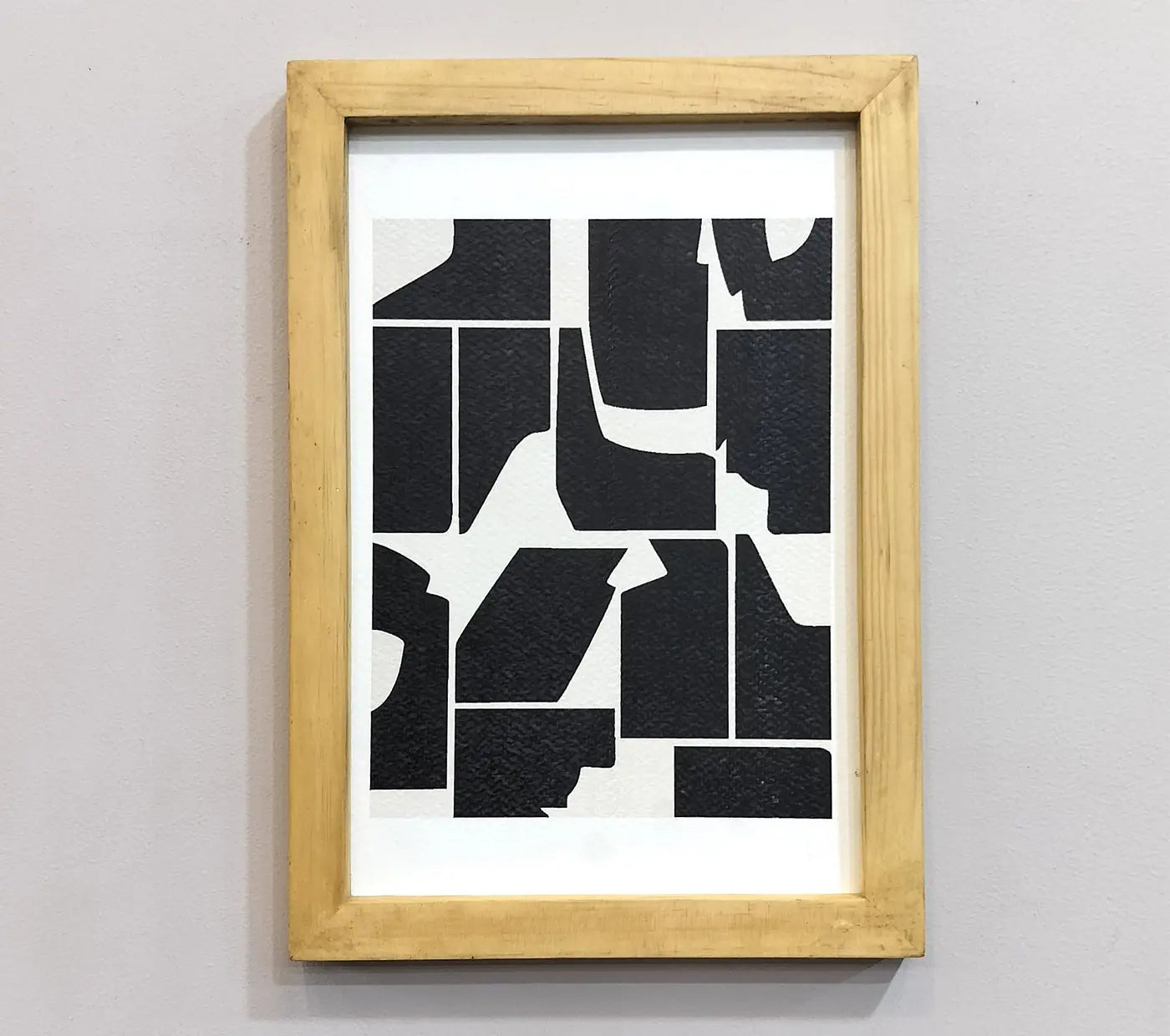 black and white abstract Wall Art House of Omaya