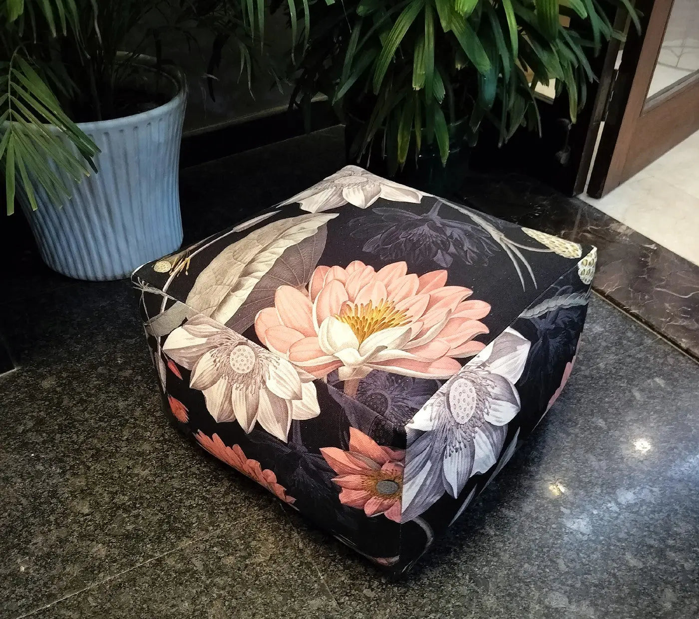 Nelumbo Pouffe House of Omaya