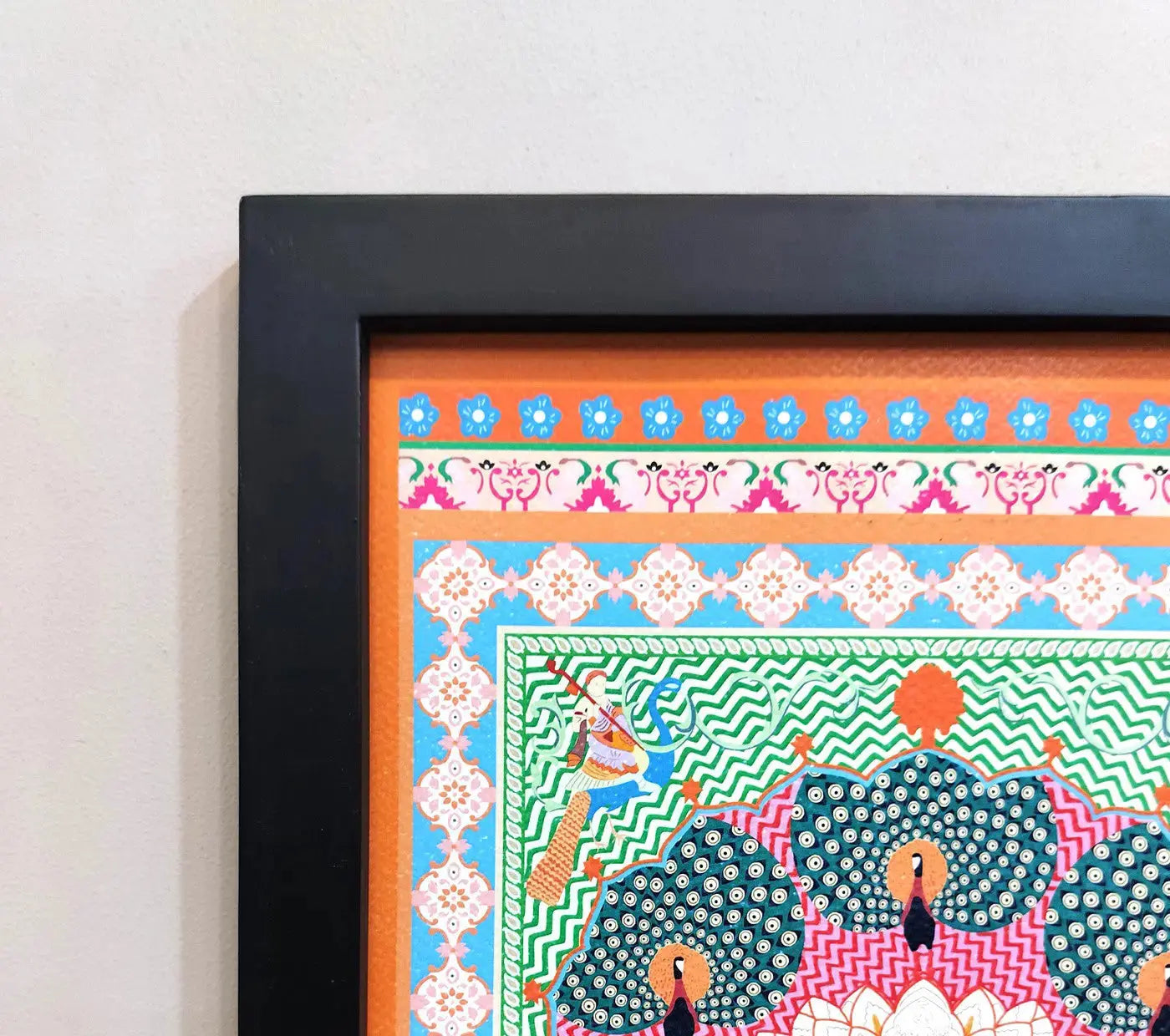 Peacock Gate Wall Art House of Omaya