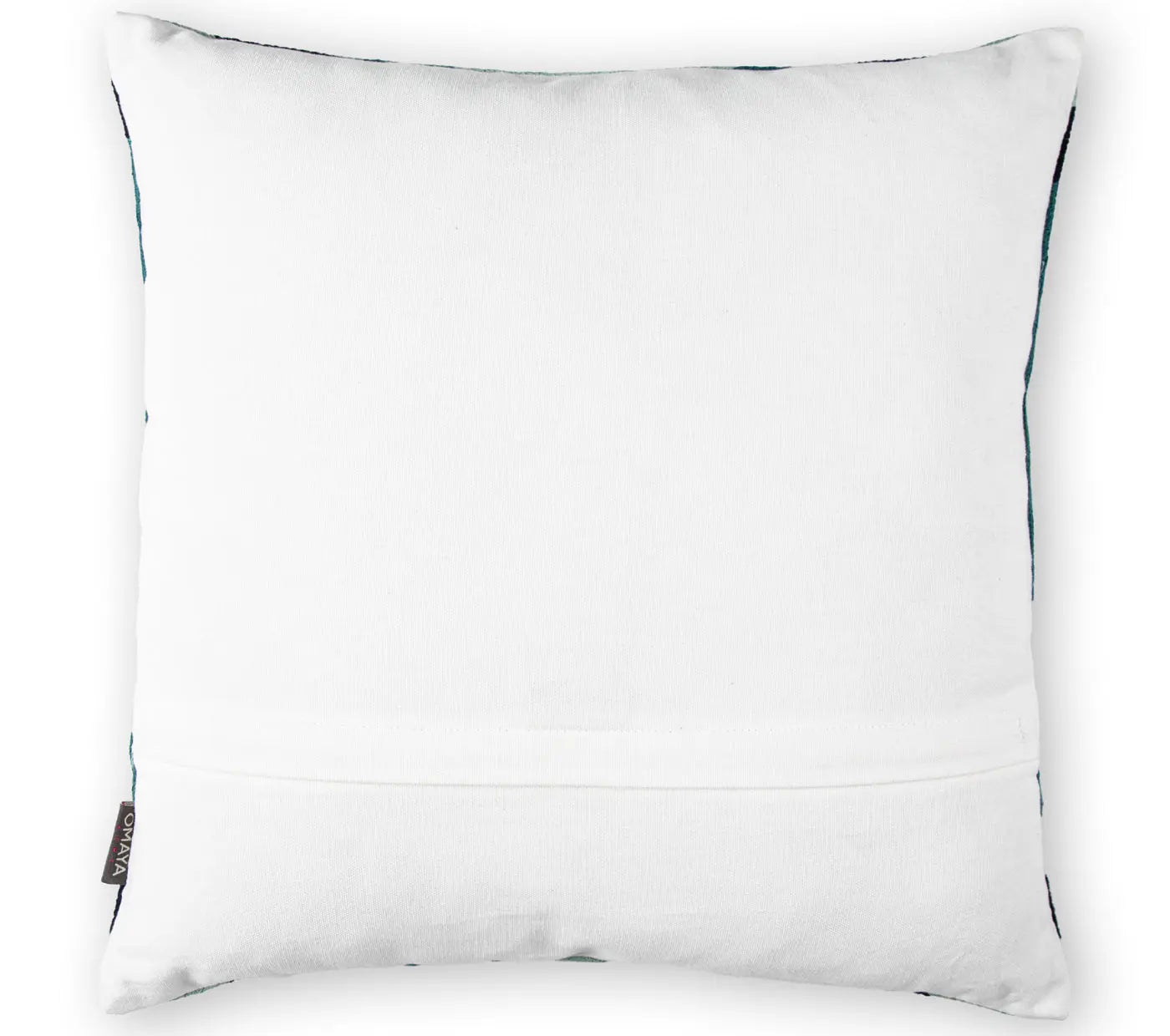 Curved Hexagon Embroidered Cushion Cover Size 50X50Cms House of Omaya