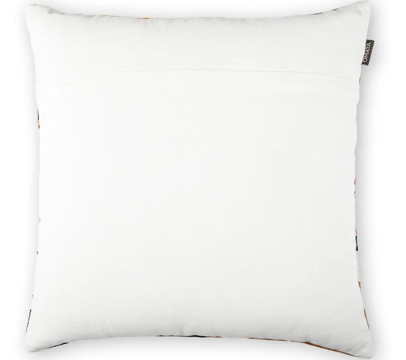 Geo Triangles Embroidered Cushion Cover Size 50X50Cms House of Omaya