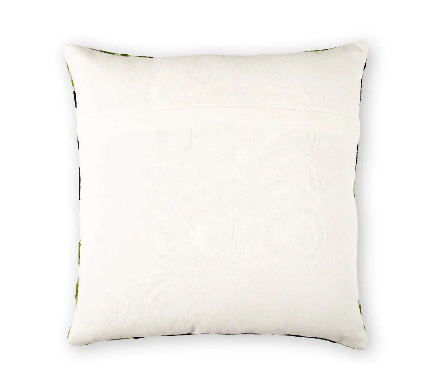 Tropical Leaves Embroidered Cushion Cover Size 50X50Cms