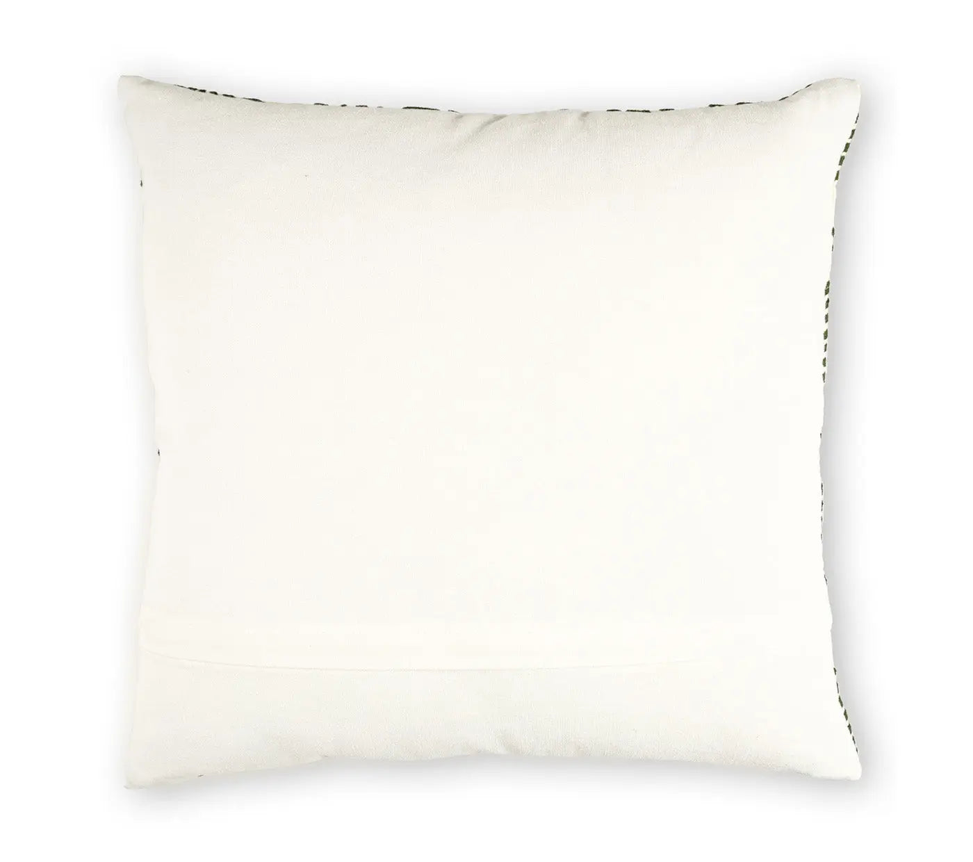 Blue Ferns Embroidered Cushion Cover Size 50X50Cms House of Omaya