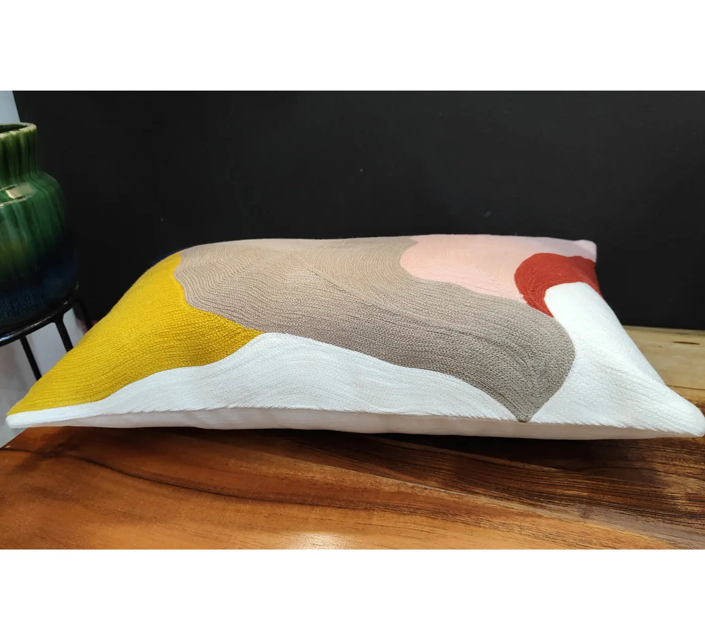 Abstract Printed Cushion Cover Size 30X50Cms House of Omaya