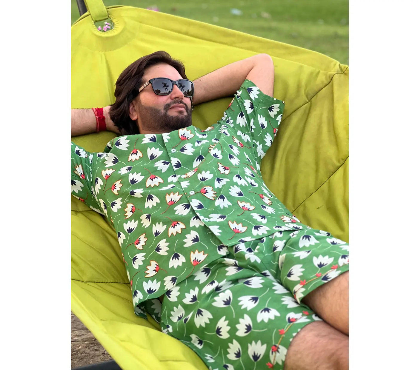 Rain Lily White Flower Resort Set House of Omaya