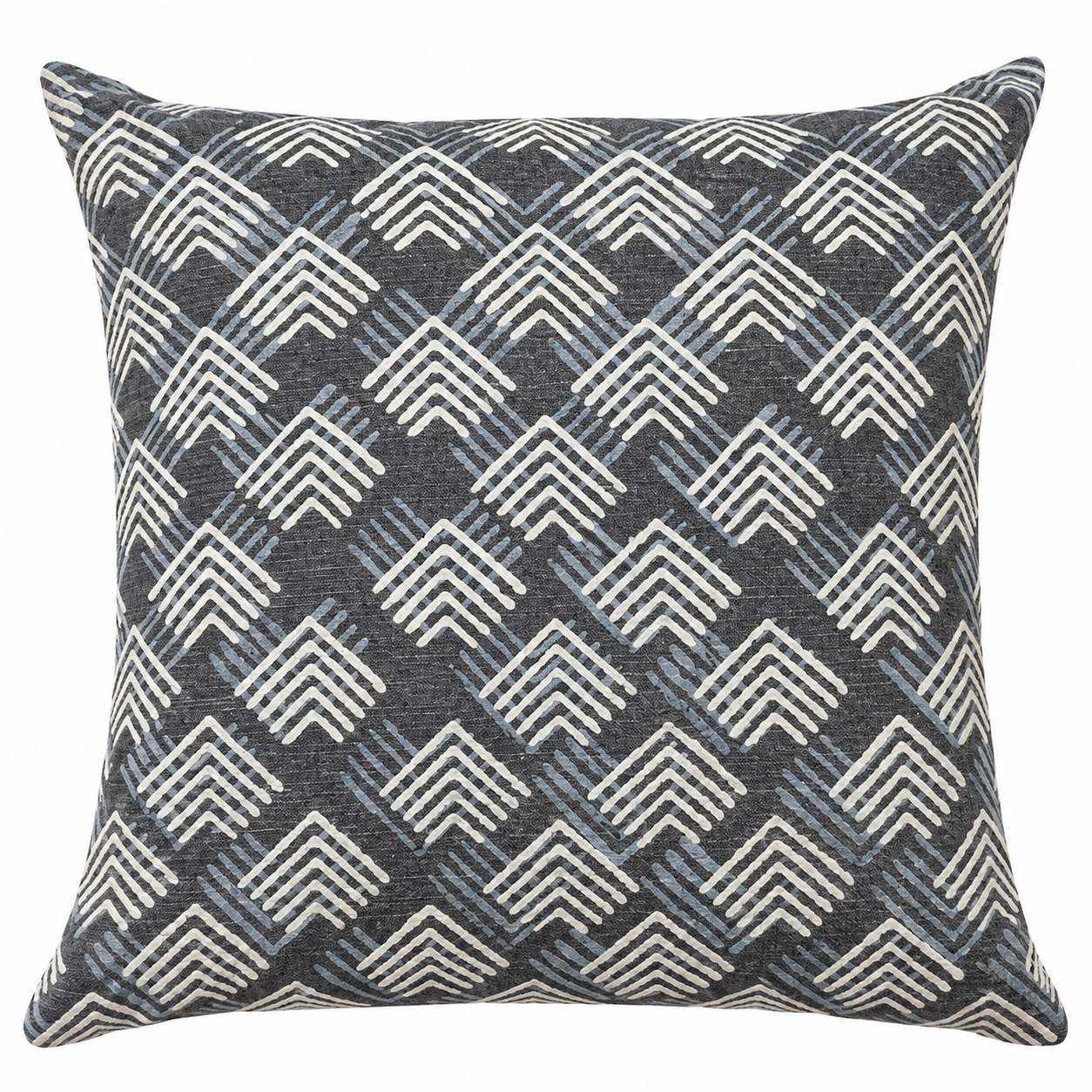 Geometrical Bagru Handblock Printed Cushion Cover 50X50 Cms
