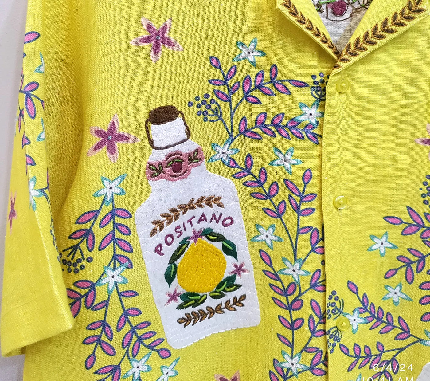 Positano Shirt and Shorts  Resort Set. House of Omaya